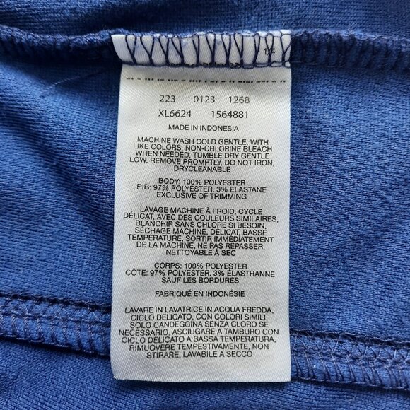 Blue Columbia lightweight fleece pullover XS - Picture 12 of 12